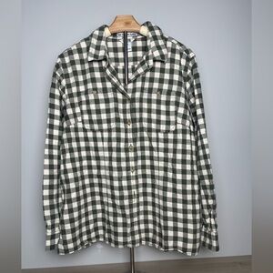 Duluth Trading co. | The Free Swingin’ Flannel Green Check